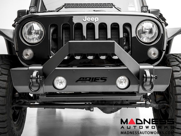 Jeep Wrangler JK TrailCrusher Front Bumper w/ Brush Guard